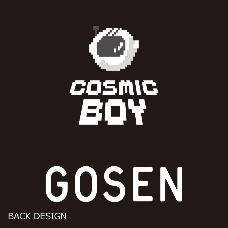 バドミントン ウェア ゴーセン GOSEN Tシャツ COSMIC BOY CPT05 コズミックボーイ 半袖 ゴーセン Tシャツ メンズ ユニセックス | GOSEN | 05