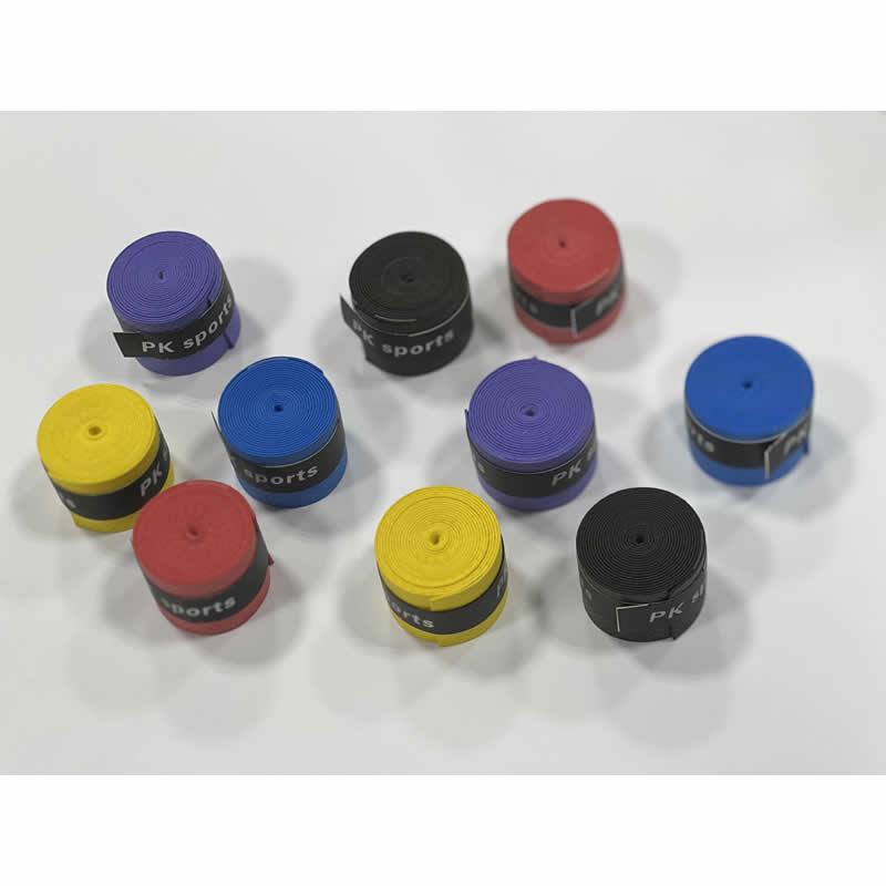 ソフトテニス バドミントン グリップテープ 5色 各色2個計10個入り