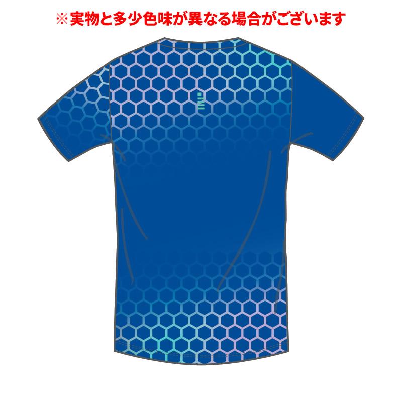 ソフトテニス ウェア ゴーセン GOSEN 昇華Tシャツ JPT15 半袖 ゴーセン バドミントン Tシャツ メンズ ユニセックス softtennis wear | GOSEN | 02