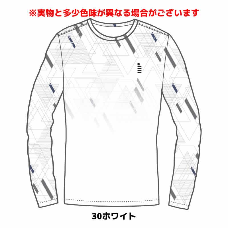 数量限定 ソフトテニス ウェア ゴーセン GOSEN 昇華ロングスリーブTシャツB JPT37 長袖 ゴーセン バドミントン Tシャツ メンズ ユニセックス ロンT 2023秋｜racket-field｜04