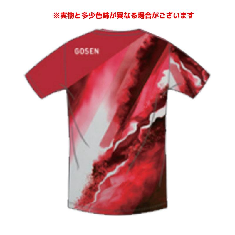 GOSEN 数量限定 ソフトテニス ウェア ゴーセン 昇華TシャツA