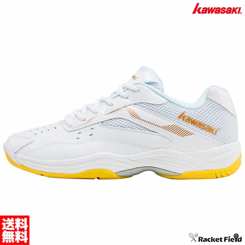 バドミントンシューズ サイズ交換片道無料 バドミントン シューズ カワサキ KAWASAKI K-086 ローカット 幅3E 初級者 初心者向け エントリーモデル | カワサキ