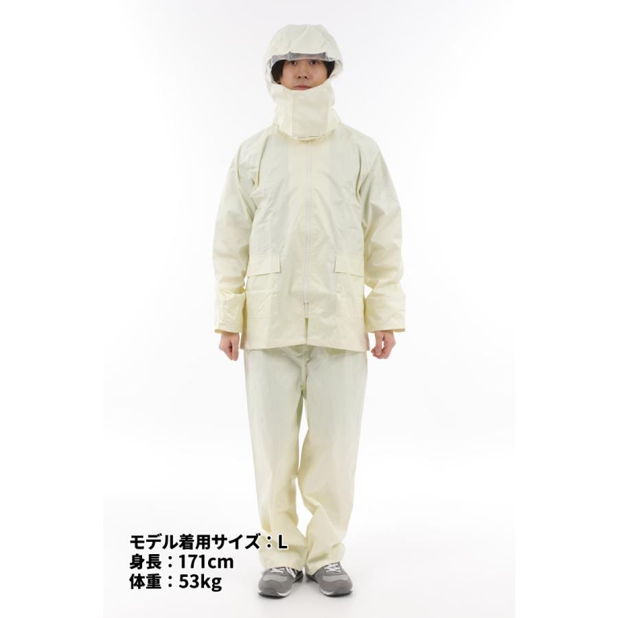 米軍放出品 実物生地 マルチカム レインスーツ 上下セット M 収納袋付 レインウェア レインスーツ 上下組 男女兼用 ミヤコート M-15 中高生に