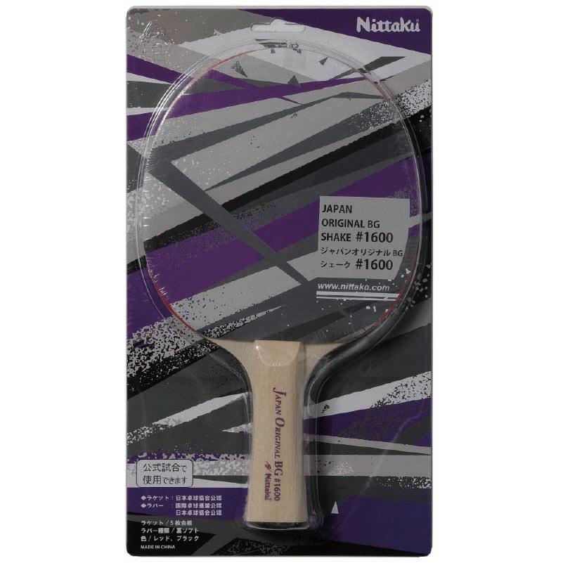 Nittaku - 卓球 ラケット Nittaku（ニッタク） 卓球 ラケット 単品 ジャパンオリジナルBG