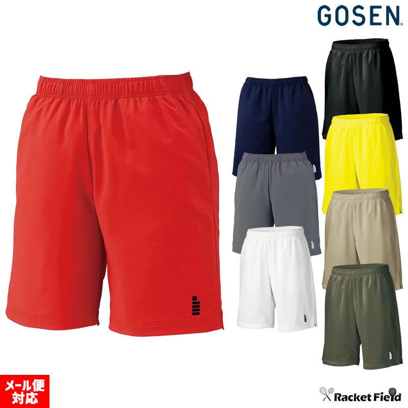 メール便で送料無料 GOSEN ゴーセン ハーフパンツPP1600 ソフトテニス ウェア バドミントン ウェア テニスウェア メンズ | GOSEN