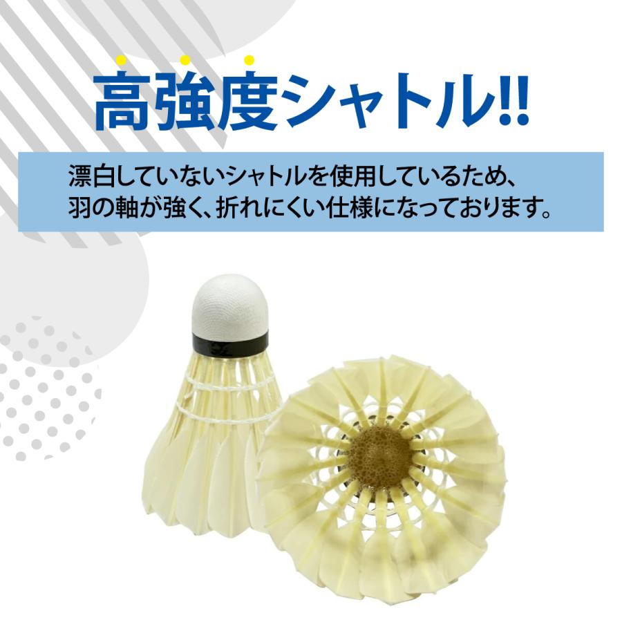 NEW OFFICIAL バドミントン シャトル 3ダース バドミントン シャトル3ダース 36個入り 練習用 ラケットフィールド