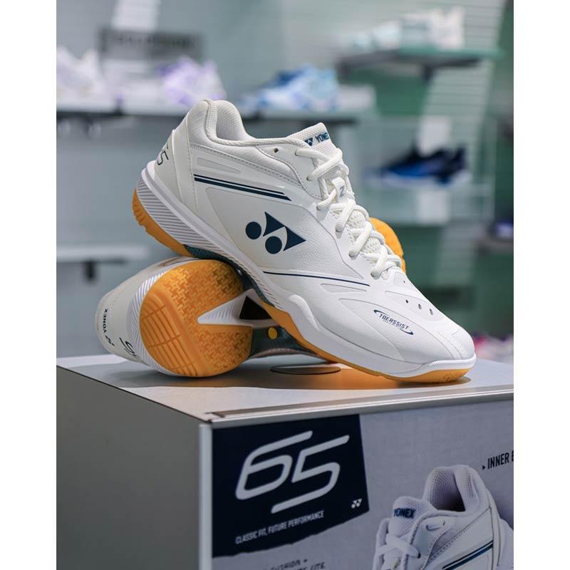 バドミントンシューズ サイズ交換往復無料 バドミントン シューズ ヨネックス YONEX パワークッション65Zスリム SHB65Z4S ローカット 2Eスリム設計 | YONEX | 05