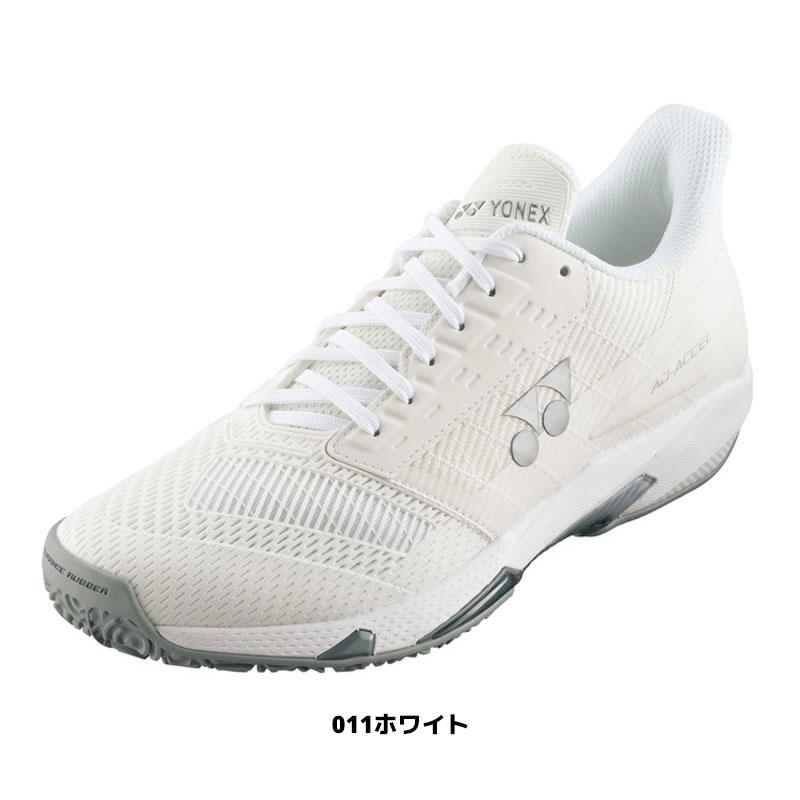 ソフトテニスシューズ サイズ交換往復送料無料 ソフトテニス シューズ ヨネックス YONEX パワークッションアドアクセル ウィメンズGC SHTAALG | YONEX | 01