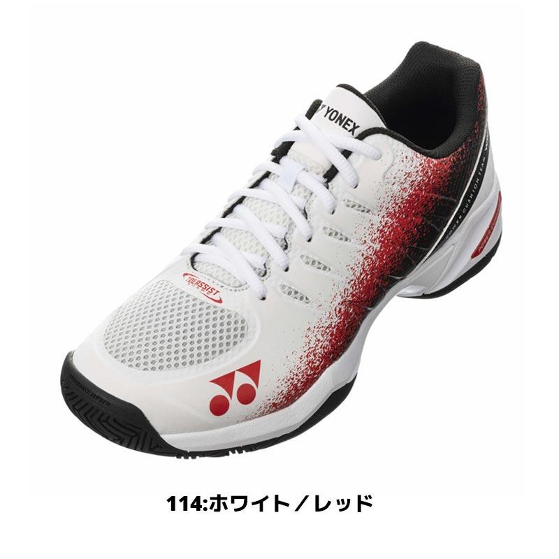 ソフトテニス シューズ ヨネックス YONEX パワークッションチームワイドGC SHTTWGC ローカット 4Eワイド相当 クレー・砂入り人工芝コート用｜racket-field｜02