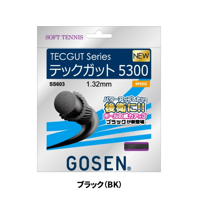 TECGUT ソフトテニスガット ゴーセン テックガット テックガット5300