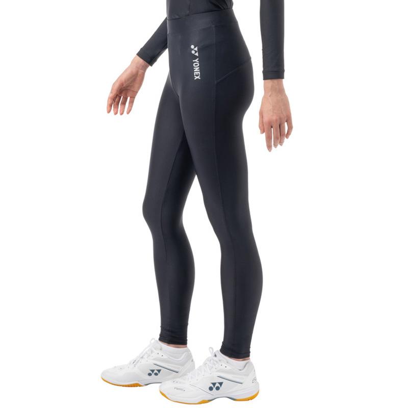 【先着でリストバンドプレゼント実施中】ソフトテニス アンダーパッツ  ヨネックス ウィメンズロングスパッツ STBF2518 レディース 左肩ロゴ入り ストレッチ | YONEX | 06