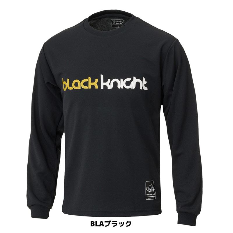 black knight バドミントン ウェア ブラックナイト ドライロングT