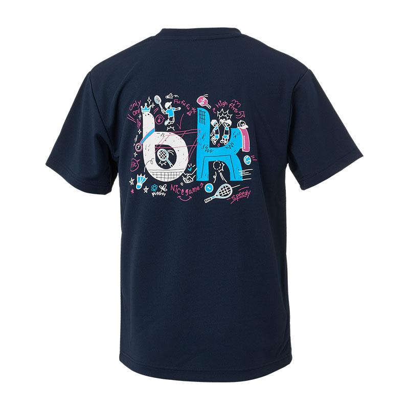 black knight バドミントン ウェア ブラックナイト ドライTシャツ T