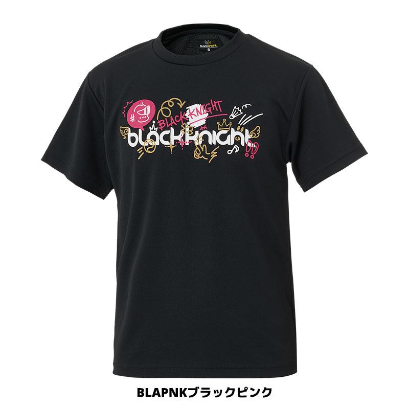 black knight バドミントン ウェア ブラックナイト ドライTシャツ T