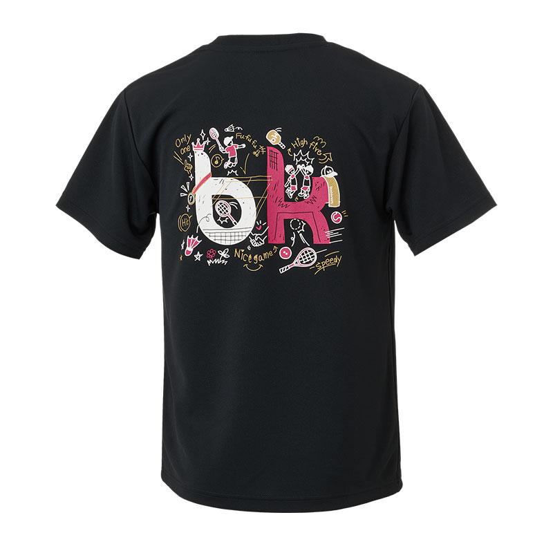 black knight バドミントン ウェア ブラックナイト ドライTシャツ T
