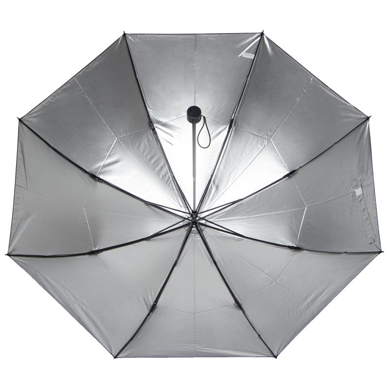 折り畳み傘 晴雨兼用 ダンロップ TAC-8001 裏面シルバーコーティング UVカット加工 紫外線や猛暑対策に 日焼け対策 スポーツ観戦 アウトドア 折りたたみ | DUNLOP | 05