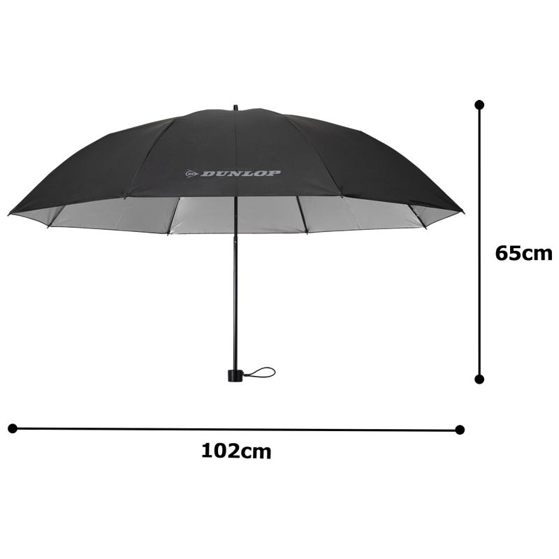 折り畳み傘 晴雨兼用 ダンロップ TAC-8001 裏面シルバーコーティング UVカット加工 紫外線や猛暑対策に 日焼け対策 スポーツ観戦 アウトドア 折りたたみ | DUNLOP | 07