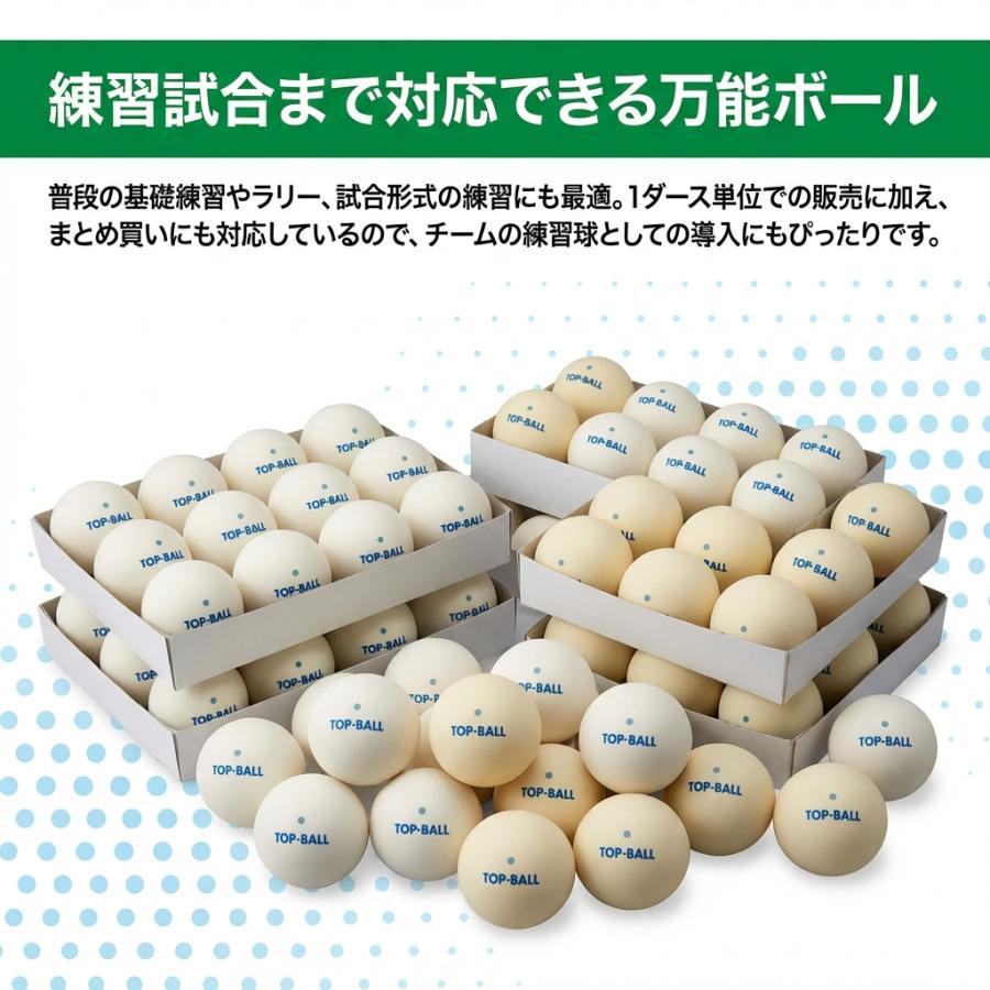 トップ ソフトテニス ボール トップボール ソフトテニスボール 練習球