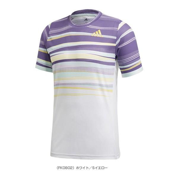 アディダス テニス バドミントンウェア メンズ ユニ Freelift Tee Heat Rdy Tシャツ メンズ Gkd48 Adi Gkd48 ラケットプラザ 通販 Yahoo ショッピング