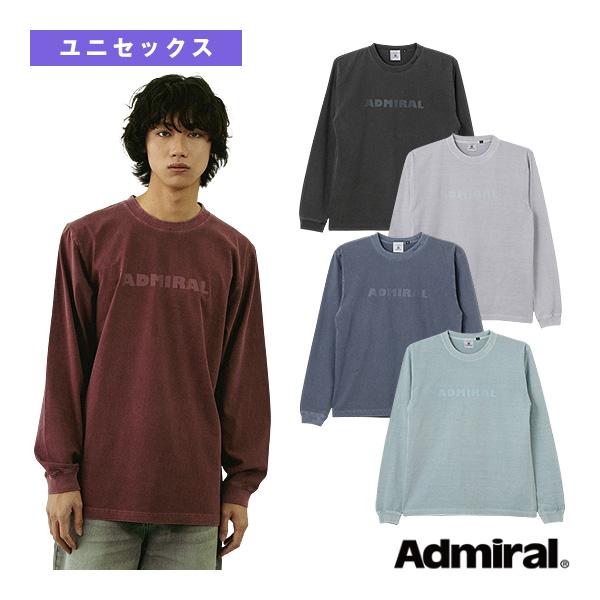 アドミラル『Admiral』 オールスポーツウェア『メンズ/ユニ』 ピグメントロングスリーブTシャツ PIGMENT LS T ユニセックス ANUN607 | Admiral