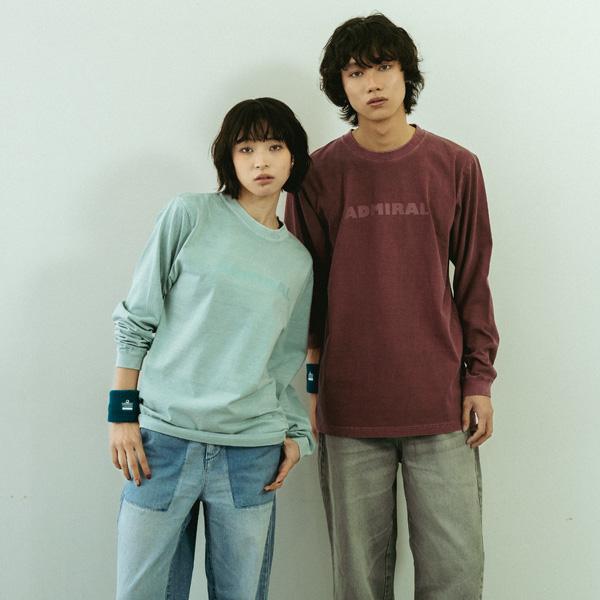 アドミラル『Admiral』 オールスポーツウェア『メンズ/ユニ』 ピグメントロングスリーブTシャツ PIGMENT LS T ユニセックス ANUN607 | Admiral | 12