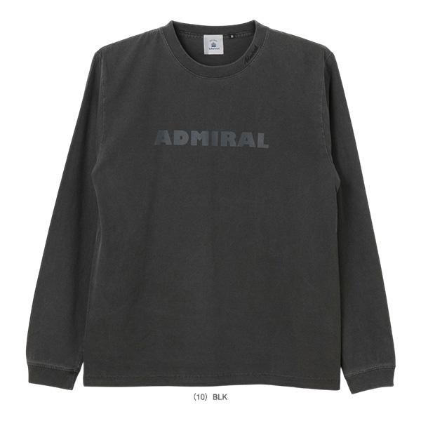 アドミラル『Admiral』 オールスポーツウェア『メンズ/ユニ』 ピグメントロングスリーブTシャツ PIGMENT LS T ユニセックス ANUN607 | Admiral | 01