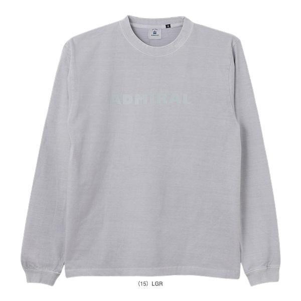 アドミラル『Admiral』 オールスポーツウェア『メンズ/ユニ』 ピグメントロングスリーブTシャツ PIGMENT LS T ユニセックス ANUN607 | Admiral | 02