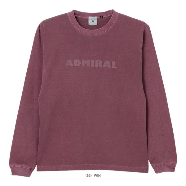 アドミラル『Admiral』 オールスポーツウェア『メンズ/ユニ』 ピグメントロングスリーブTシャツ PIGMENT LS T ユニセックス ANUN607 | Admiral | 05