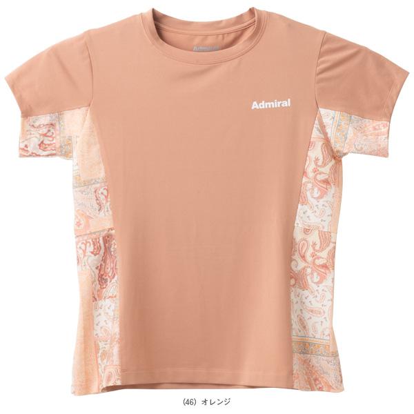Admiral レディース Tシャツ Lサイズ オレンジ