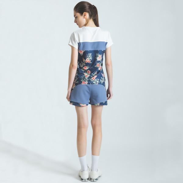 アドミラル『Admiral』 テニスウェア『レディース』 フロントラインフラワーTシャツ レディース ATLA512 | Admiral | 10