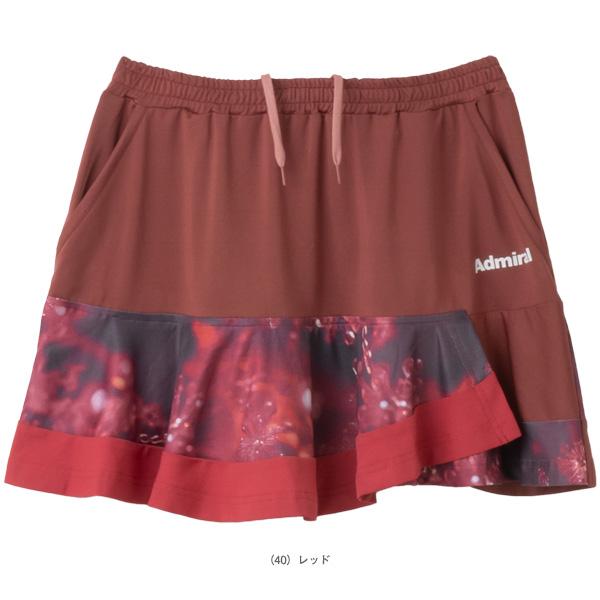 Admiral レディース　スコート　L Admiral（アドミラル） アドミラル『Admiral』 テニスウェア