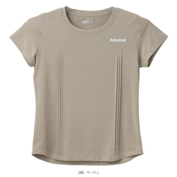 Admiral レディース テニスウェアTシャツスカート セット<新品タグ付き> Admiral アドミラル『Admiral』 テニスウェア『レディース
