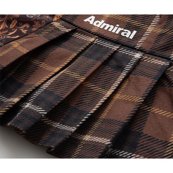 Admiral スコート ATLA551 Lサイズ BRW サイドプリーツアソートグラフィックスコート ATLA551 – ADMIRAL