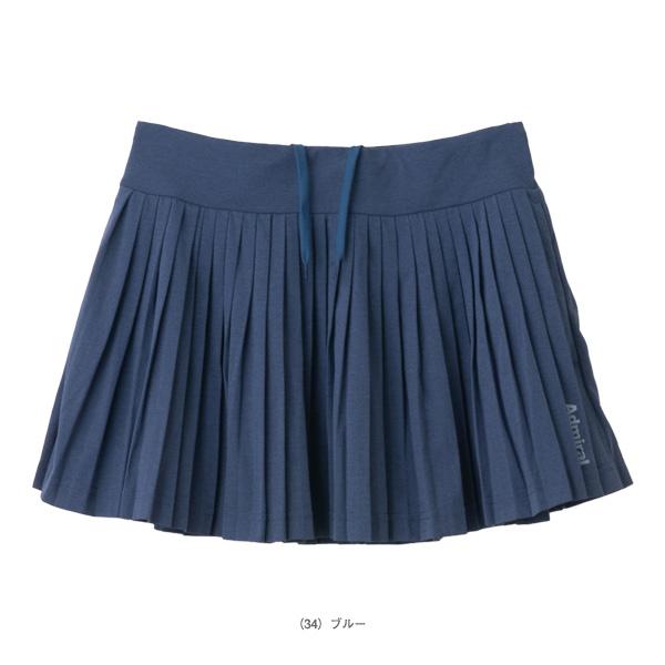 Admiral Athletics テニス スカート LL ポスト投函対応】ADMIRAL レディース フラワーラインボックス