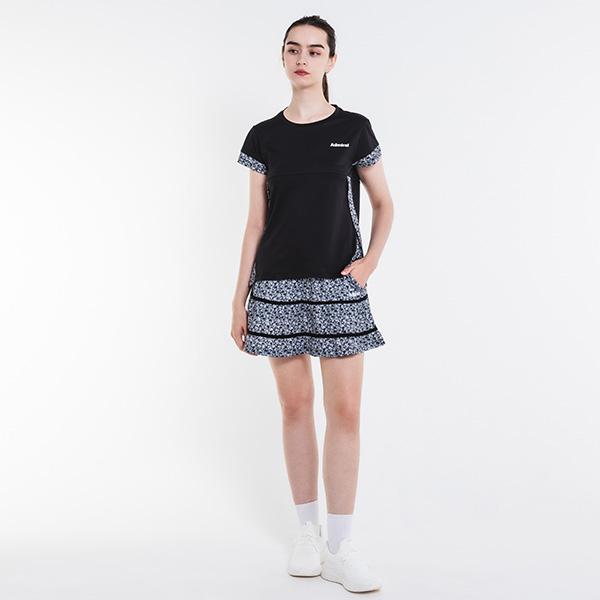 Admiral テニスウェア フローラルTシャツとスコートのセット 新品未使用！ Admiral（アドミラル） アドミラル『Admiral』 テニスウェア