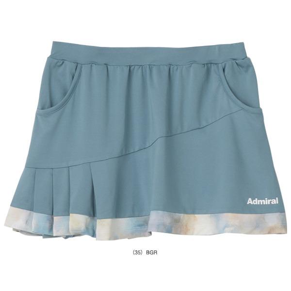 アドミラル『Admiral』 テニスウェア『レディース』 アシメプリーツグラフィックヘムスコート レディース ATLA643 | Admiral | 03
