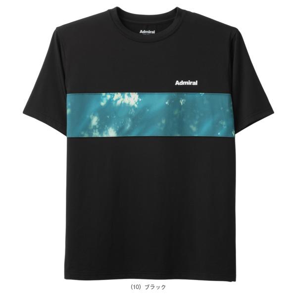 Admiral アドミラルテニスウェア　 ネイビー Tシャツ Admiral アドミラル テニスウェア ゲームシャツ ATLA133