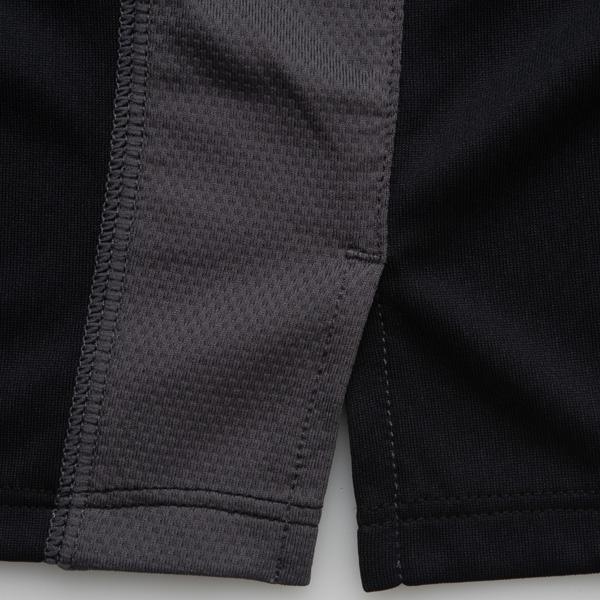 Admiral　アドミラル　ショートスリーブシャツ　ブラック　Ｌサイズ Admiral アドミラル『Admiral』 テニスウェア『メンズ/ユニ