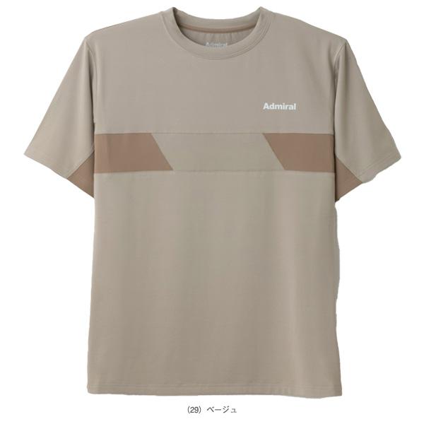 admiral 半袖Tシャツ　Lサイズ　ATMA517 ブラック スラッシュフロントラインTEE ATMA517 – ADMIRAL