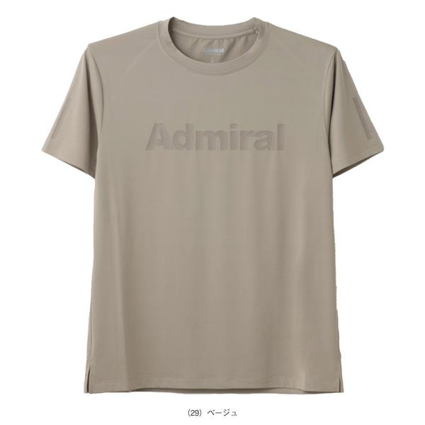 完売品　アドミラル　ミニマルビッグロゴティー　　テニス　シャツ　希少Ｓサイズ Admiral アドミラル『Admiral』 テニスウェア『メンズ/ユニ