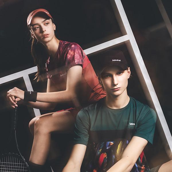 ジャスミン茶Admiral アドミラル テニスウェア 上下セット ジャスミン茶Admiral アドミラル テニスウェア 上下セット