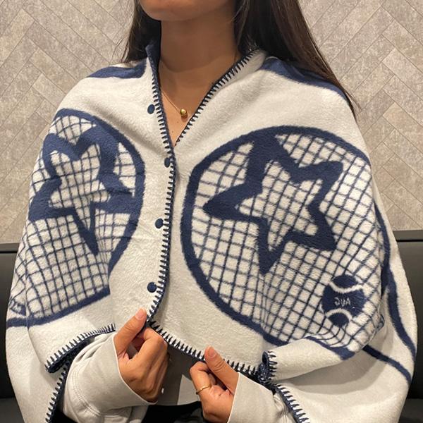 blan ＆ co. テニスアクセサリ・小物 洗えるボタン付きひざ掛け グランドスラム BCB004 | ブランコ | 10