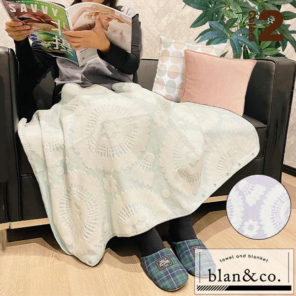 blan ＆ co. バドミントンアクセサリ・小物 洗えるボタン付きひざ掛け シャトルフラワー BCB005 | ブランコ