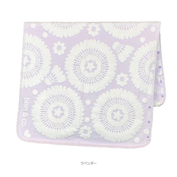 blan ＆ co. バドミントンアクセサリ・小物 洗えるボタン付きひざ掛け シャトルフラワー BCB005 | ブランコ | 02