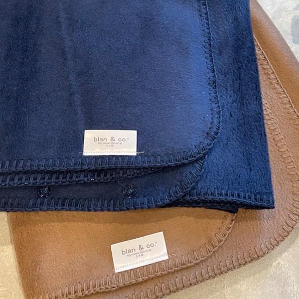 blan ＆ co. テニスアクセサリ・小物 洗えるボタン付きひざ掛け ポークフェイス BCB007 | ブランコ | 10