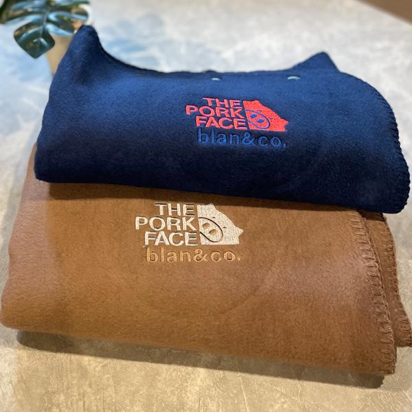 blan ＆ co. テニスアクセサリ・小物 洗えるボタン付きひざ掛け ポークフェイス BCB007 | ブランコ | 03