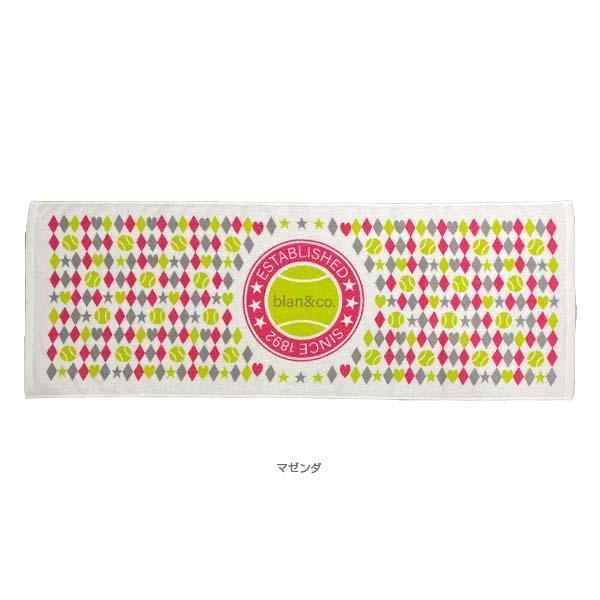 blan ＆ co. テニスアクセサリ・小物 ボールロゴ/スポーツタオル『BCT006』 | ブランコ | 02