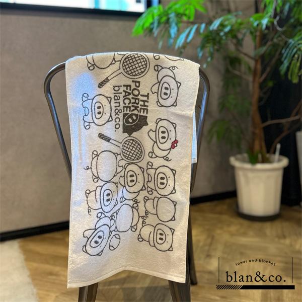 blan ＆ co. テニスアクセサリ・小物 フェイスタオル ぎゅうぎゅう BCT015 | ブランコ