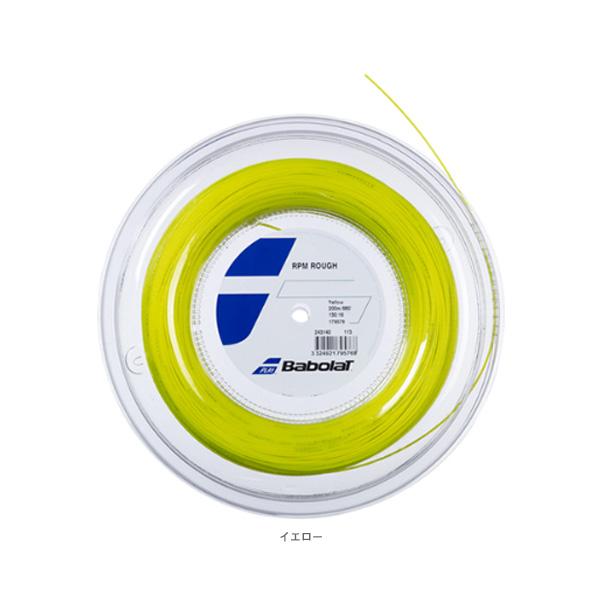 バボラ テニスストリング『ロール他』 RPMラフ RPM ROUGH 200mロール 243140 | Babolat | 01