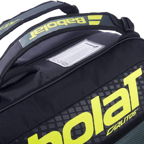 バボラ テニスバッグ ラケットバッグカルリトスジュニア RACKET HOLDER CARLITOS JUNIOR ラケット3本収納可 751247 | Babolat | 02
